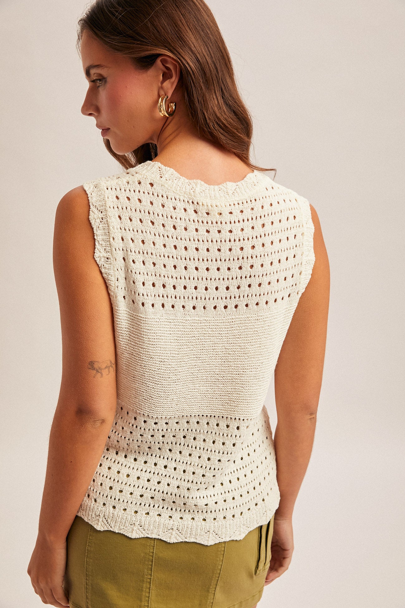Cherry Sweater Tank