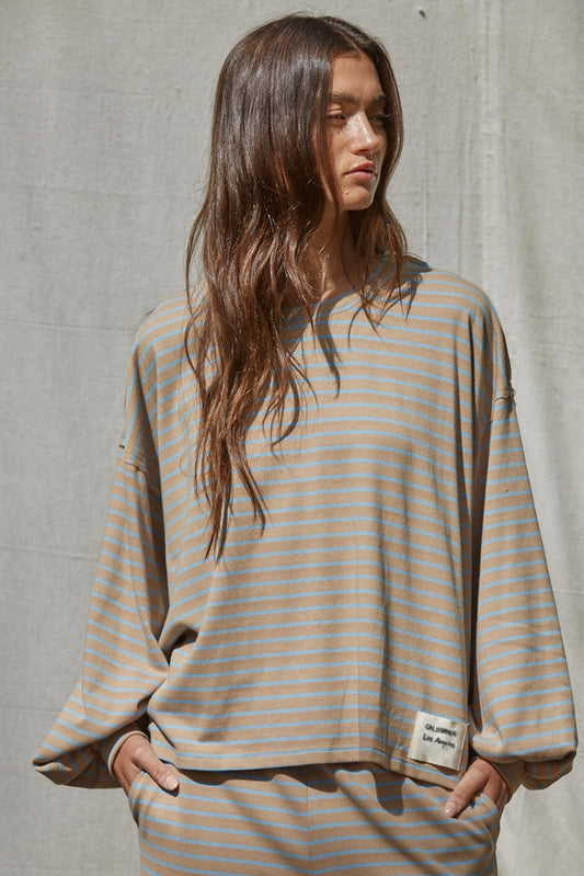 Striped Lounge Tee