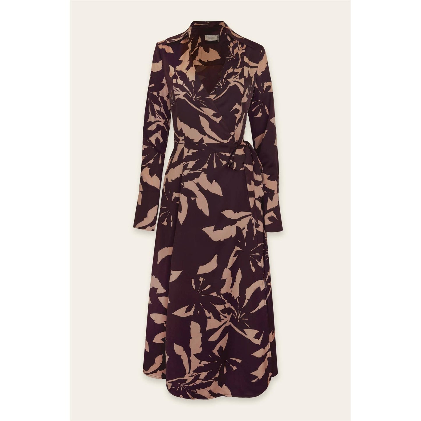 Rhythm Of Silence Wrap Dress