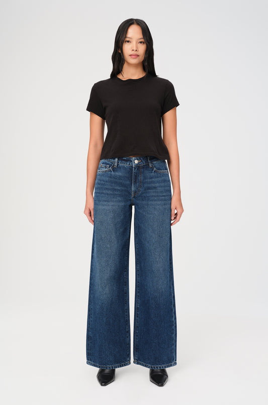 CJU Midrise Wide Leg Jean