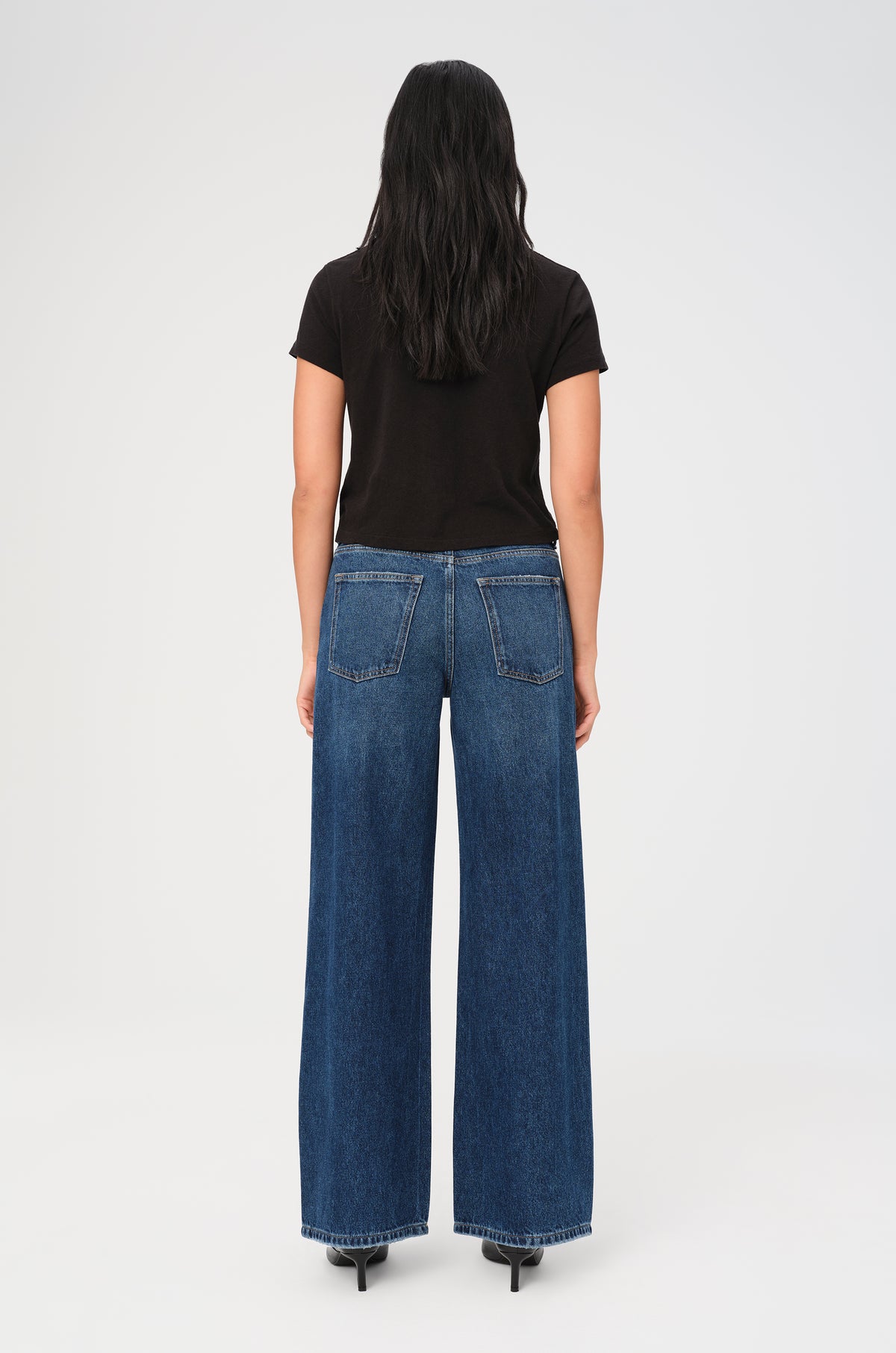 CJU Midrise Wide Leg Jean