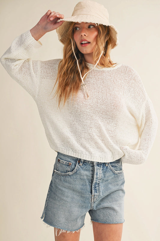 Long Sleeve Basic Knit Top