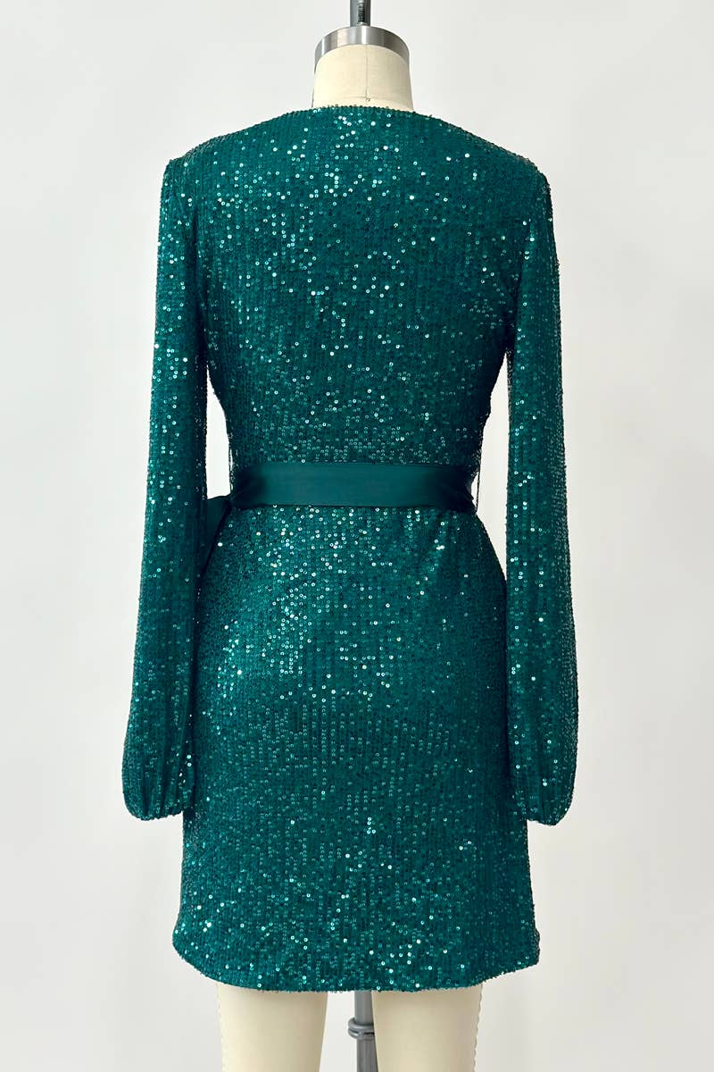Sequin Mini Dress