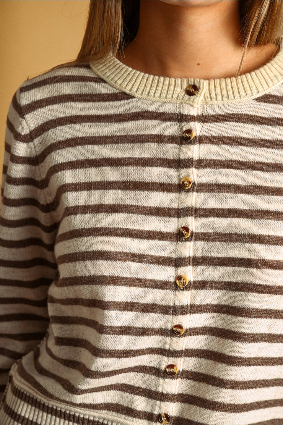 Thin Striped Cardi