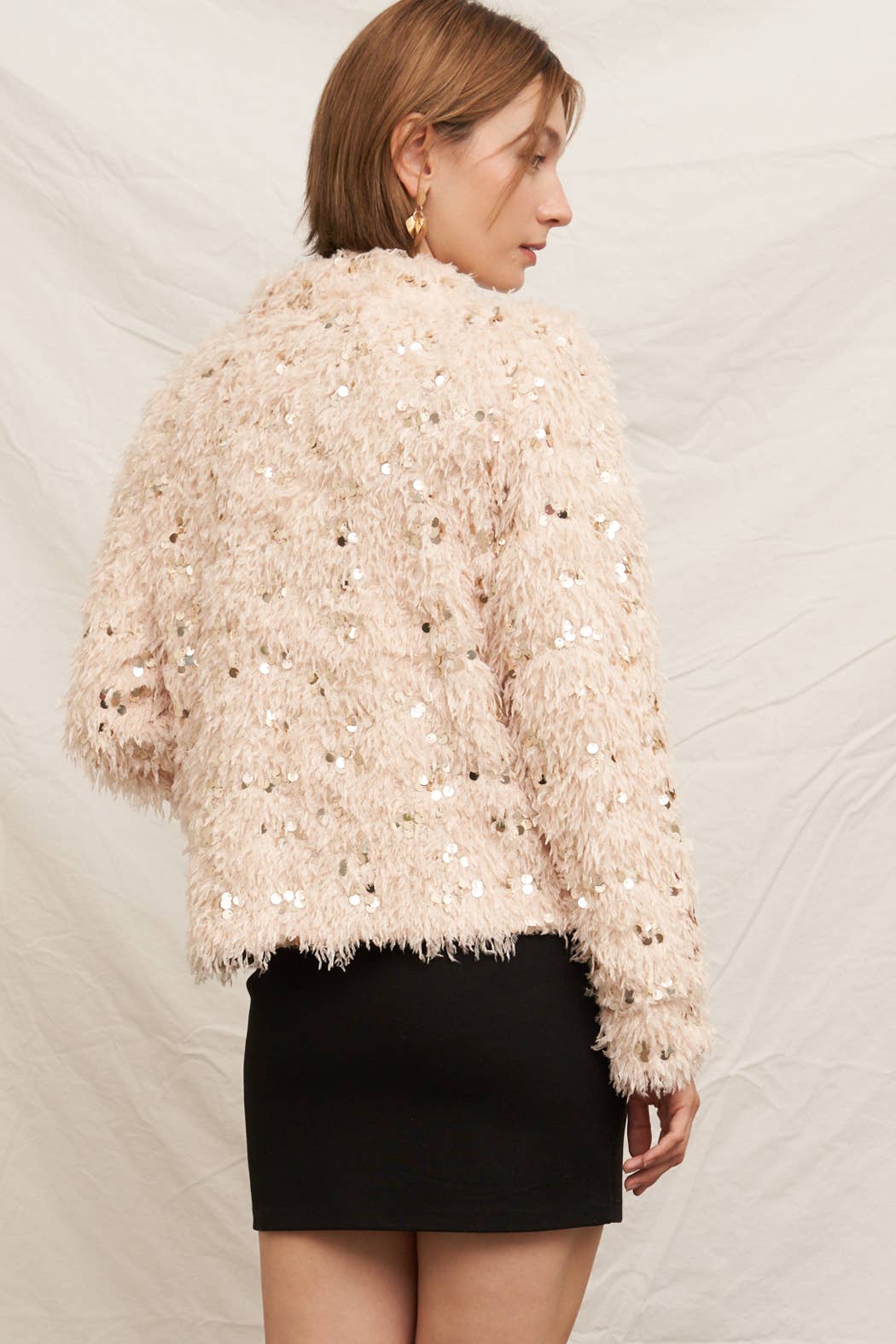Glitter Sequin Cardi