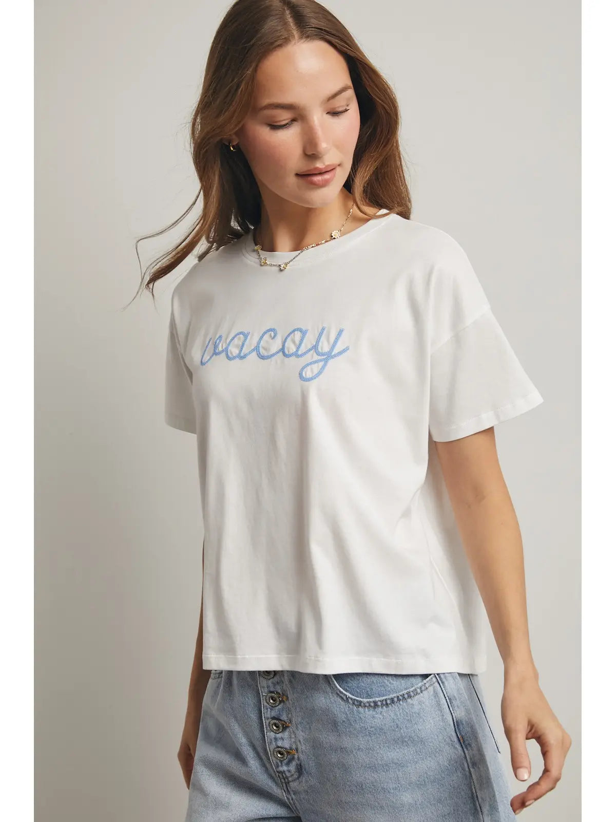 Vacay Knit Tee
