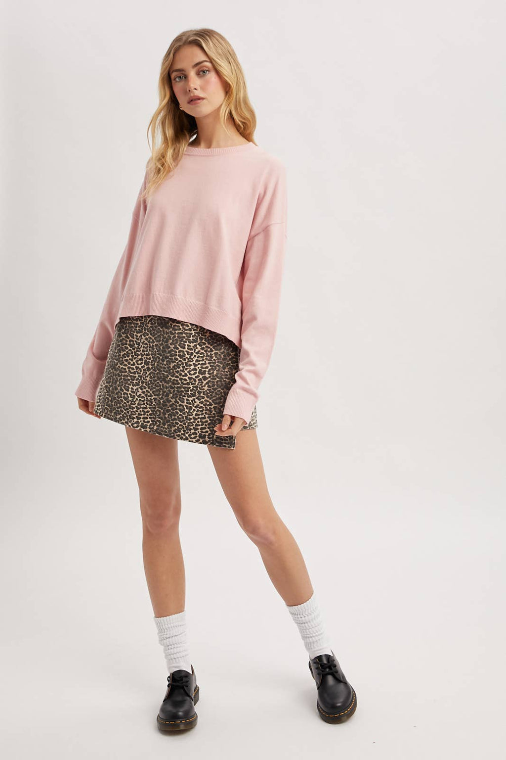 Drop Shoulder Sweater