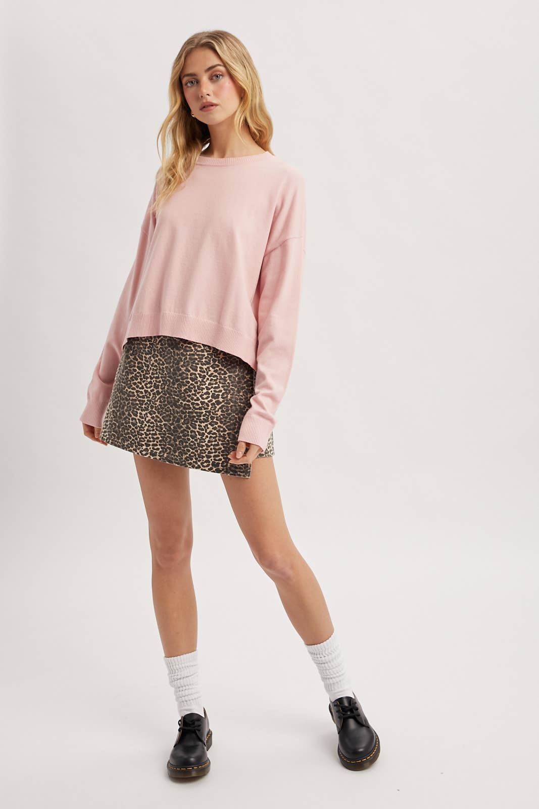 Drop Shoulder Sweater