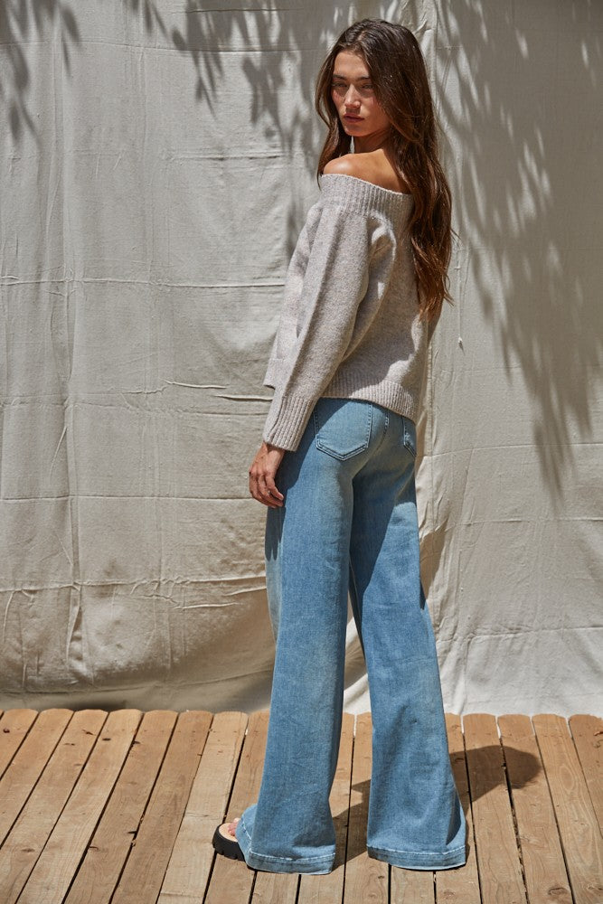Off the Shoulder Sweater