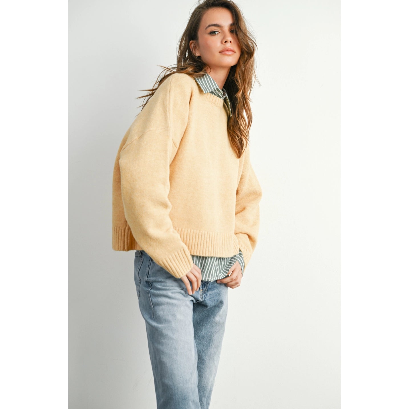 Tie-Back Sweater