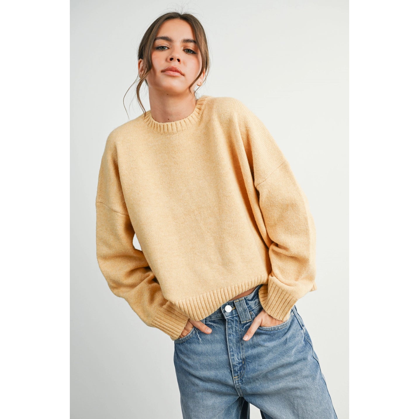 Tie-Back Sweater