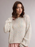 Multicolor Yarn Sweater