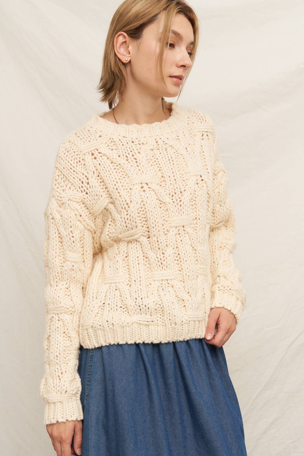 Cable Knit Sweater