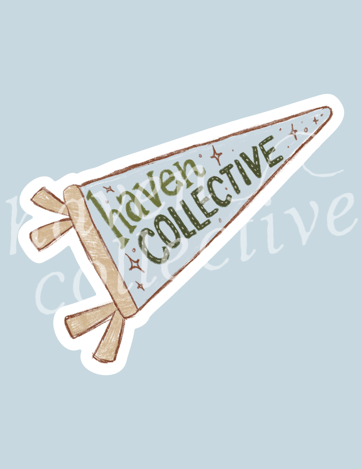 Pennant Sticker