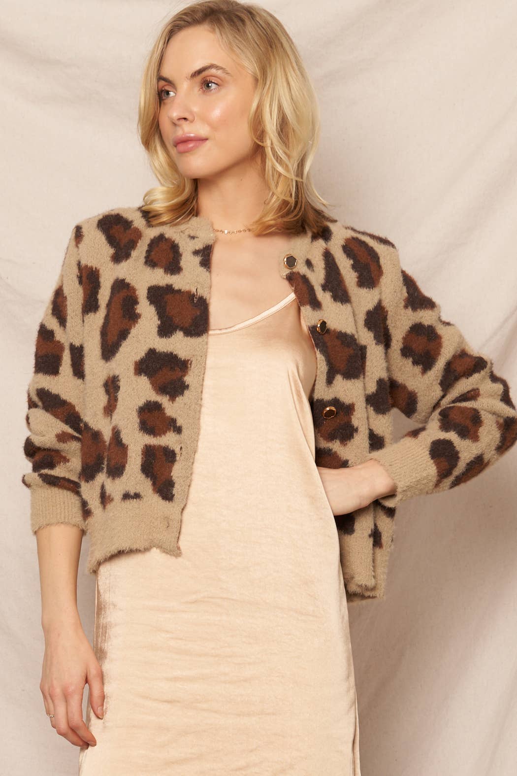 Leopard Cardigan