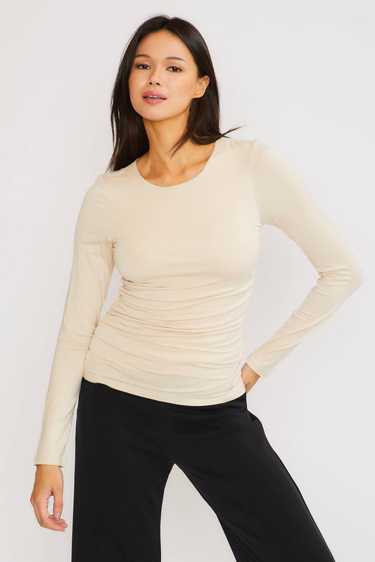 Minimalist Double Layered Women's Blouse