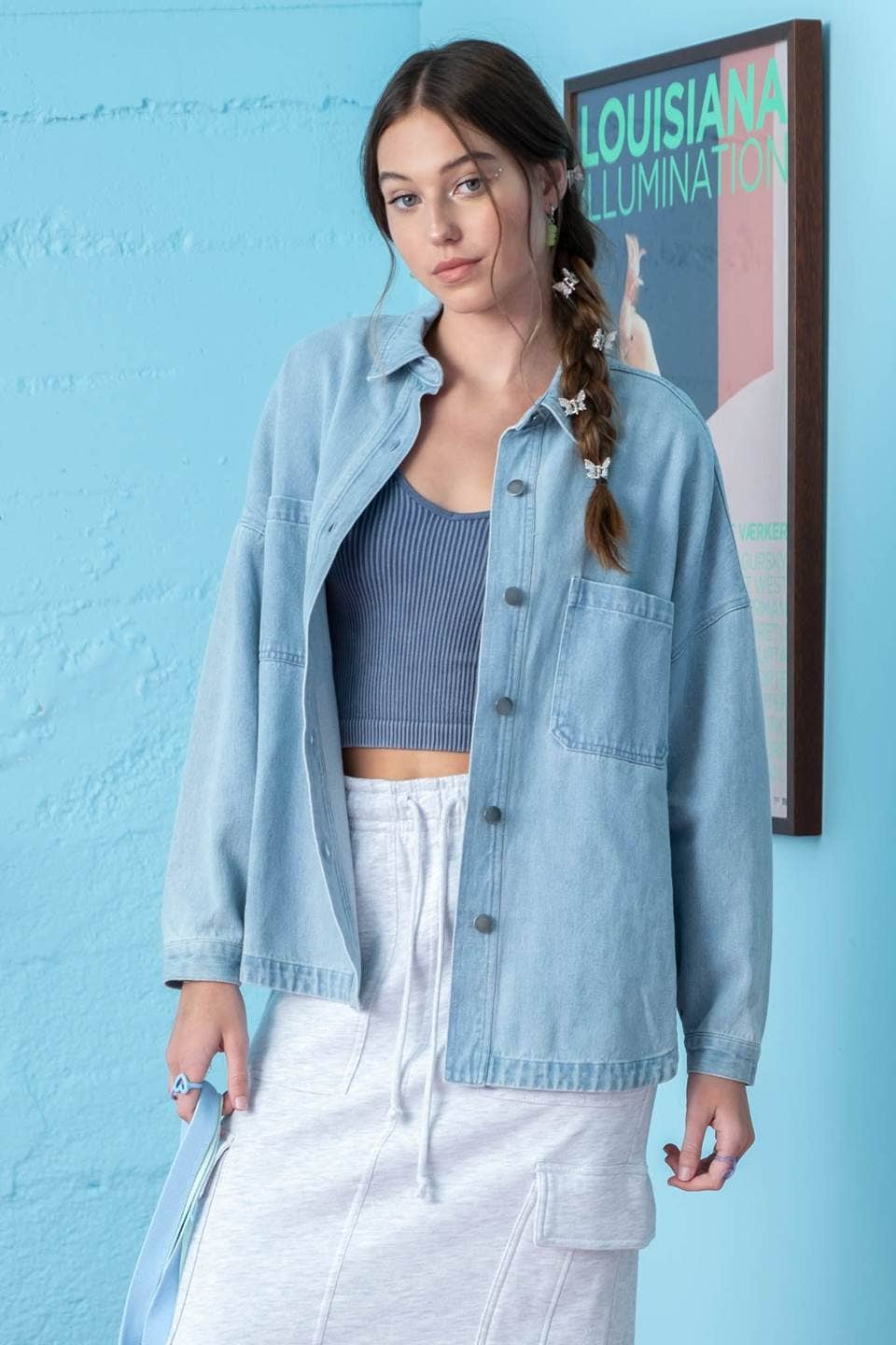 Denim Shacket