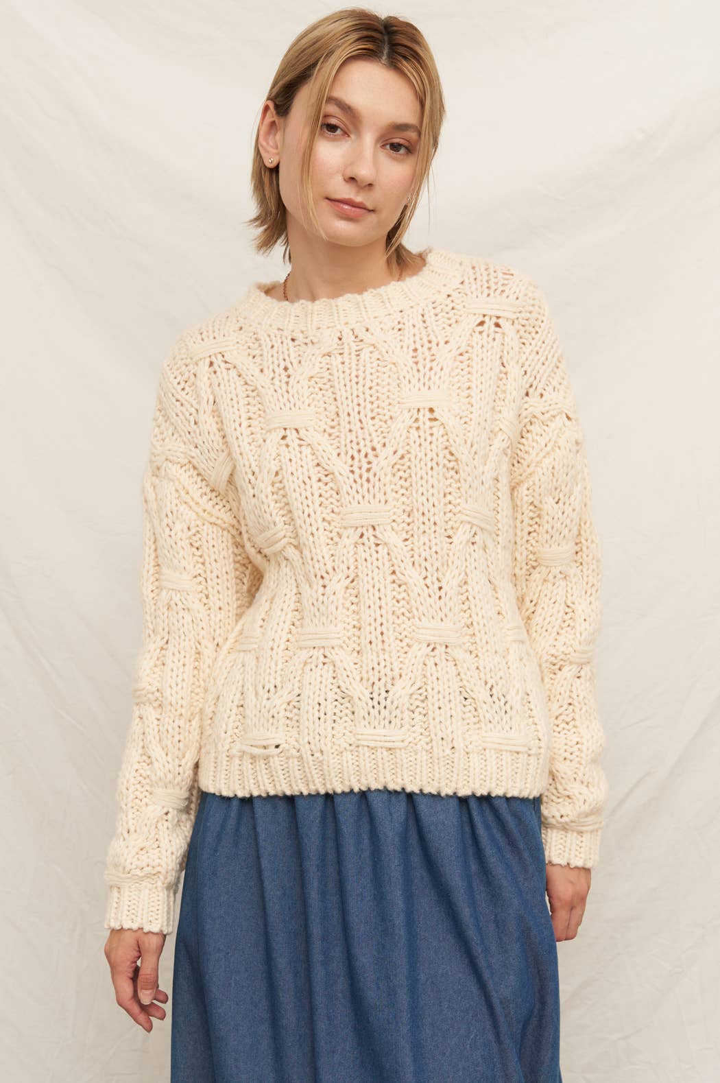 Cable Knit Sweater