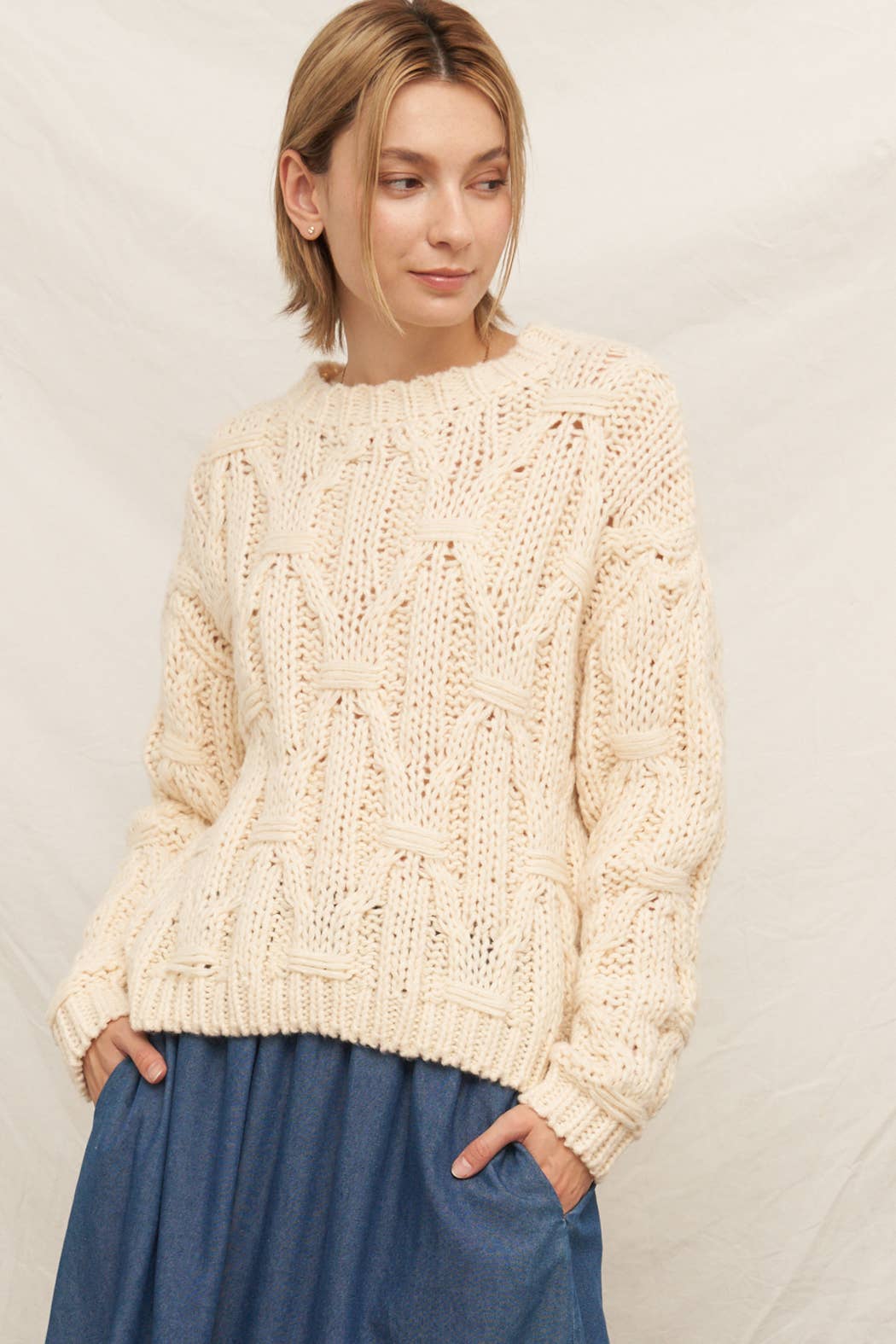Cable Knit Sweater