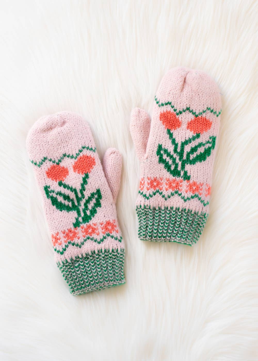 Cherry Mittens