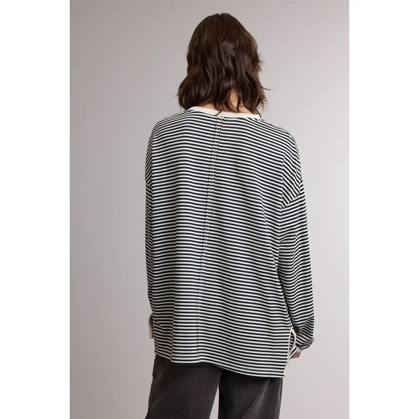 Striped Oversized Tee