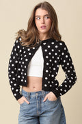 Callie Polka Dot Cardigan
