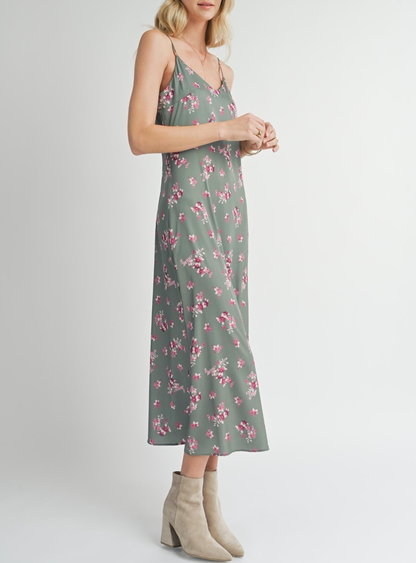 Hostess Slip Maxi Dress