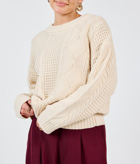 Teri Cable Sweater