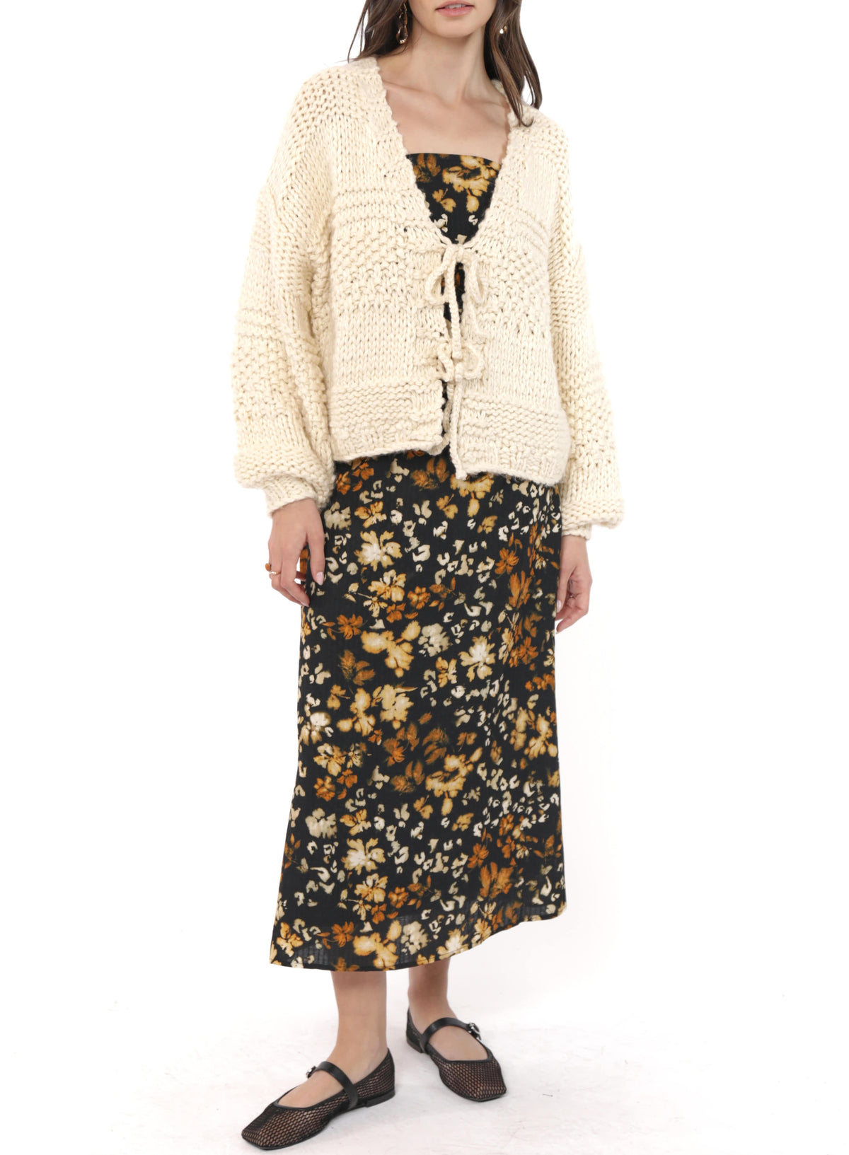 Tie Front Cardi