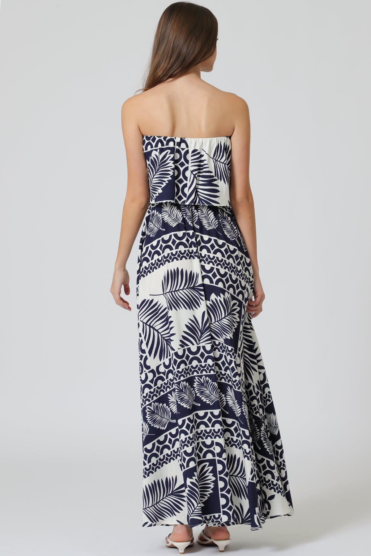 Tropical Tube Maxi Dress