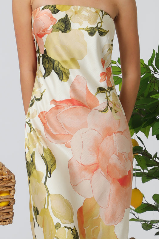 Cowl Back Slip Dress