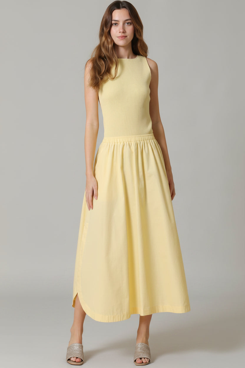 Drop Waist Tulip Dress