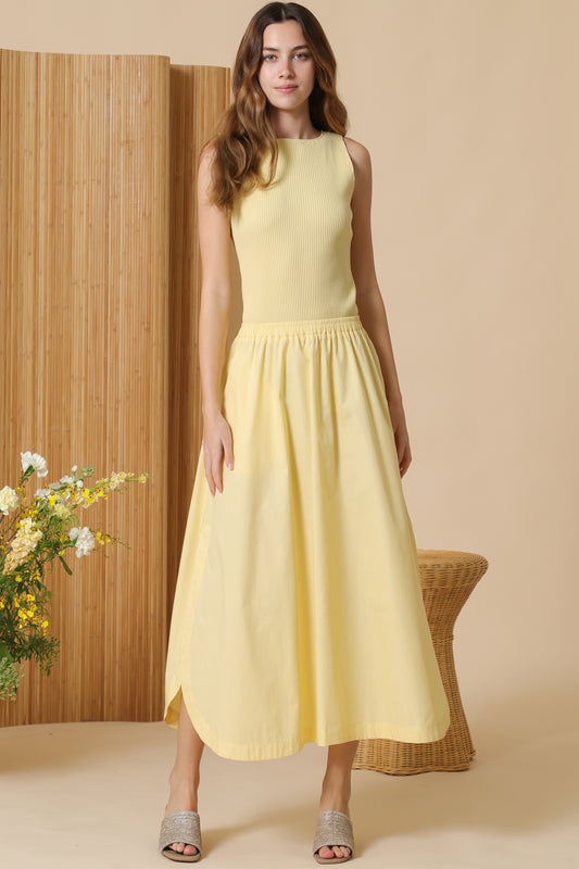 Drop Waist Tulip Dress