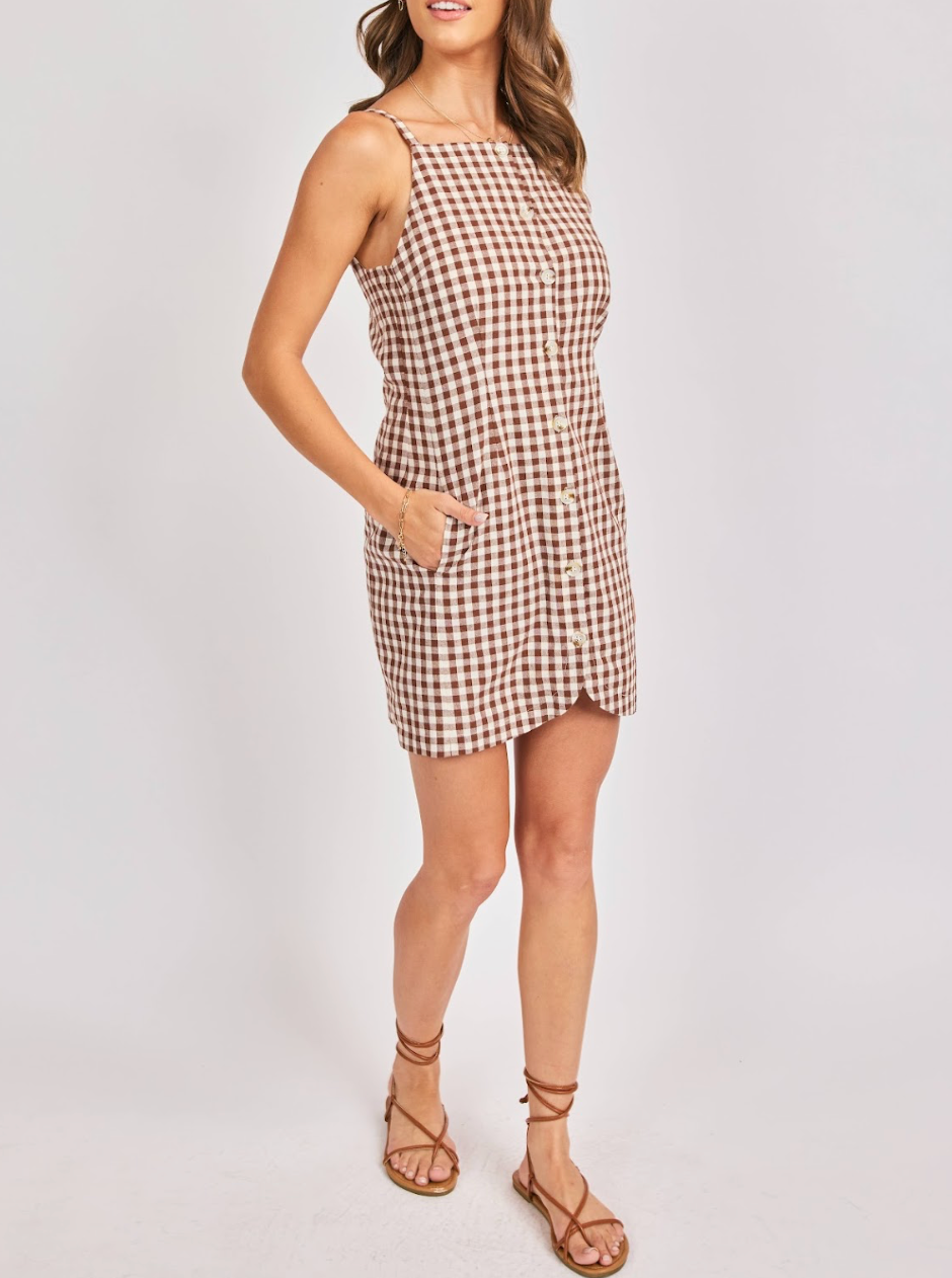 Mustang Gingham Dress