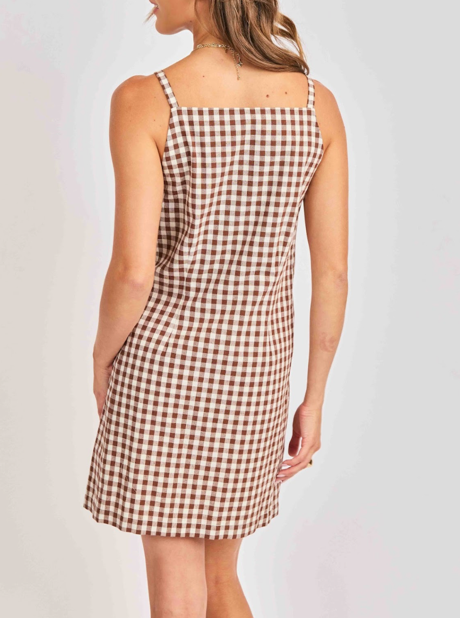 Mustang Gingham Dress