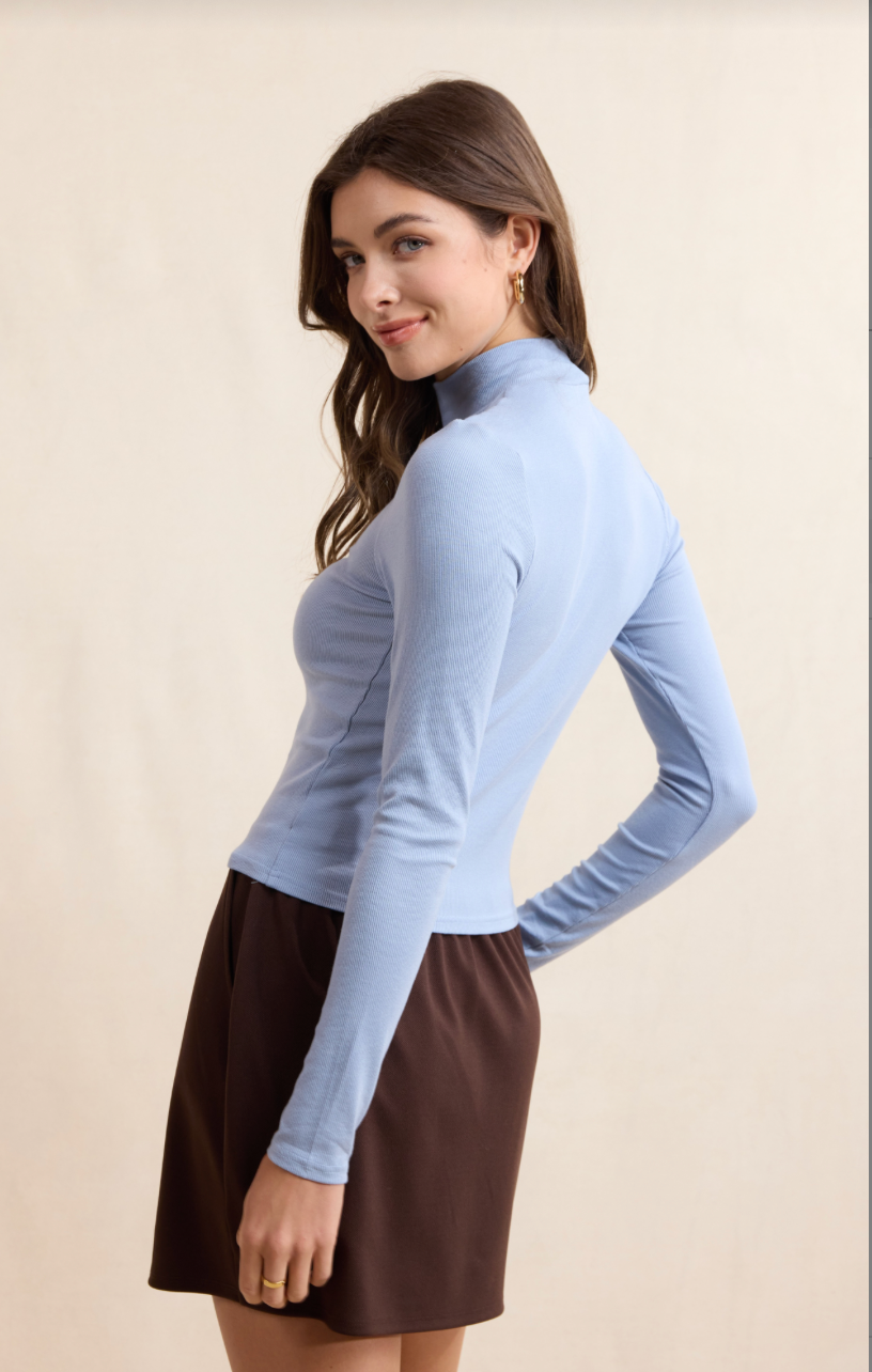 Ronan Mock Neck Top