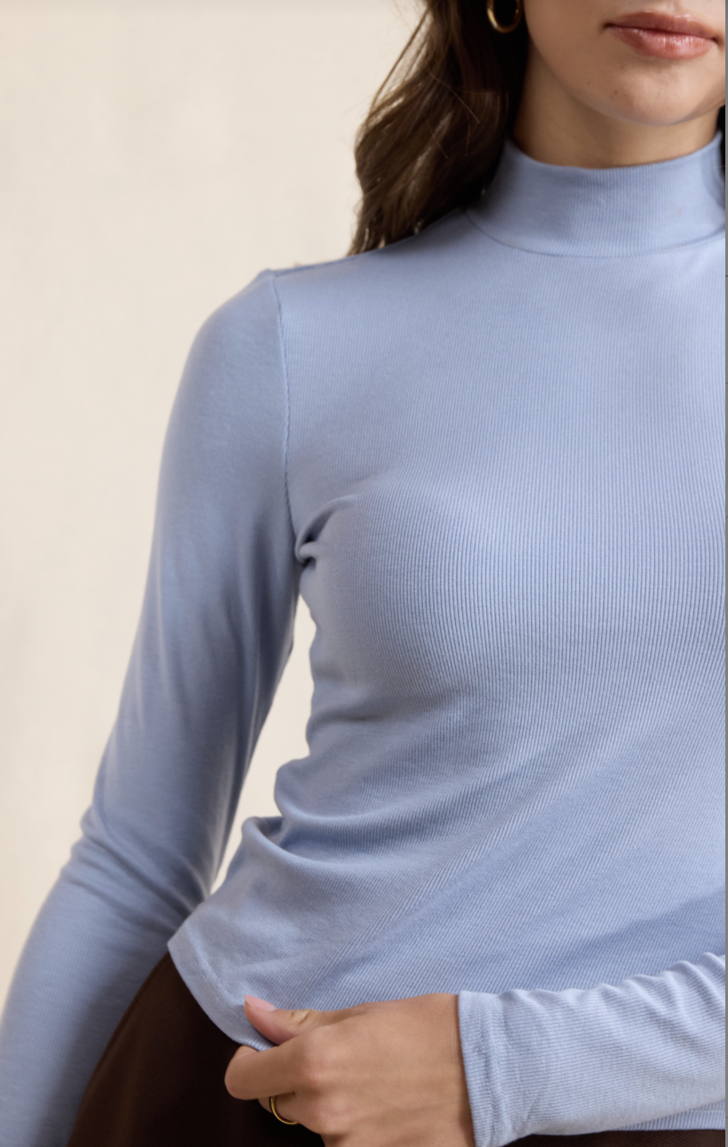 Ronan Mock Neck Top