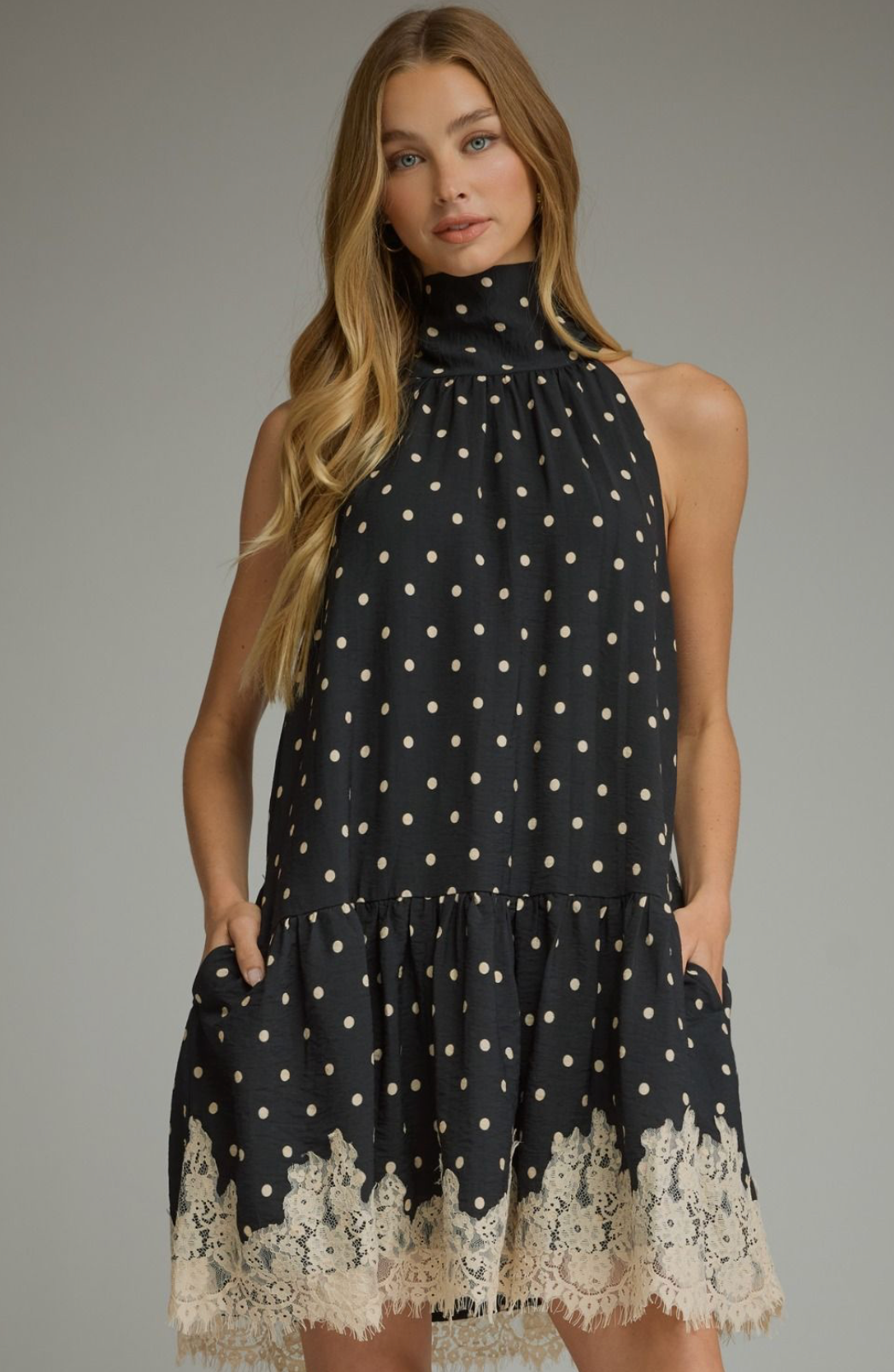 Polka Dot Mini Dress