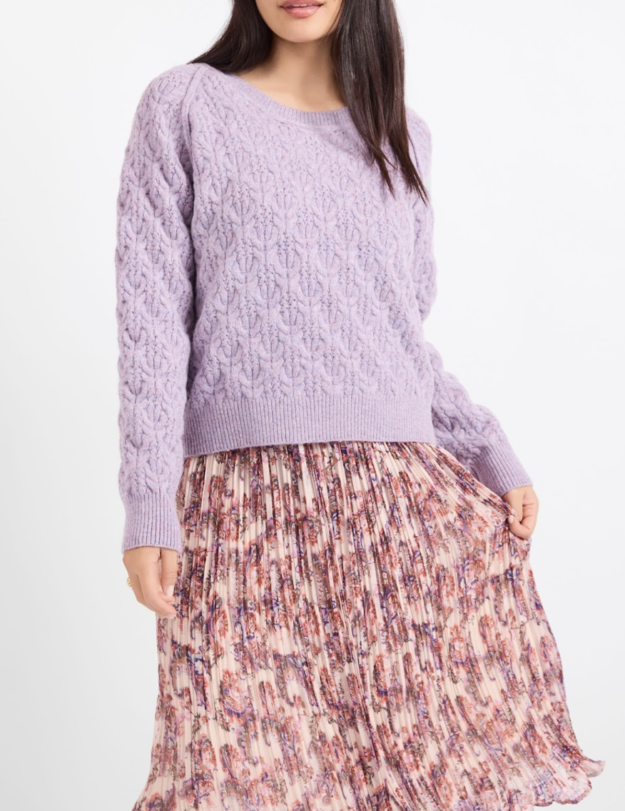 Lavender Kiss Sweater