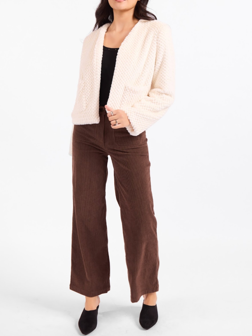 Soft Faux Fur Jacket