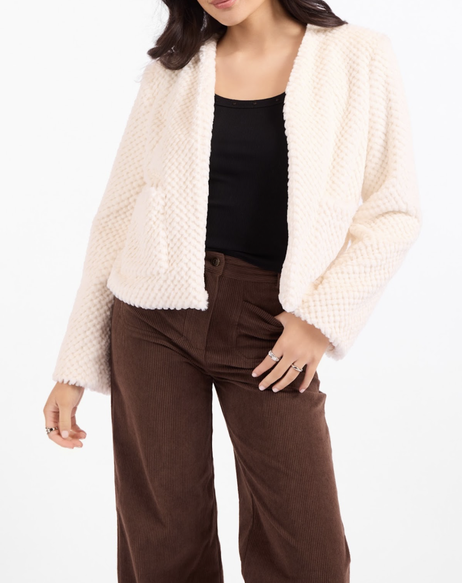 Soft Faux Fur Jacket