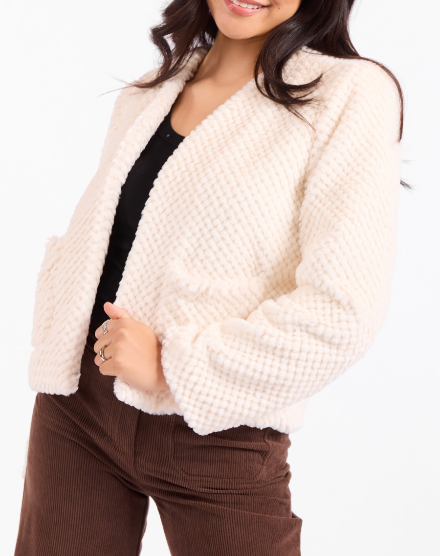 Soft Faux Fur Jacket