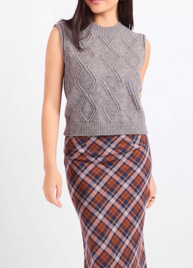 Campus Girl Sweater Vest