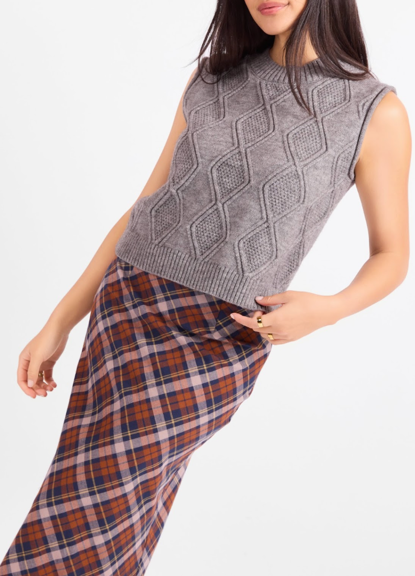 Campus Girl Sweater Vest