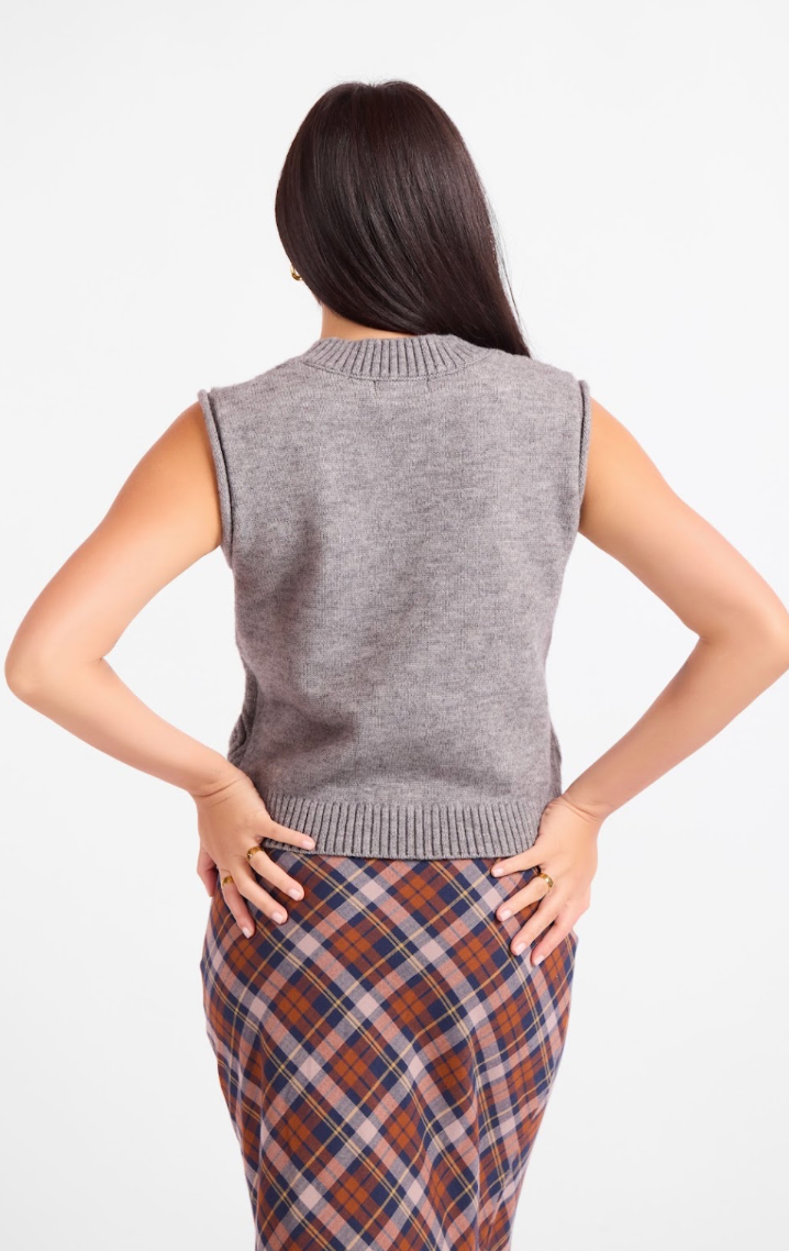 Campus Girl Sweater Vest