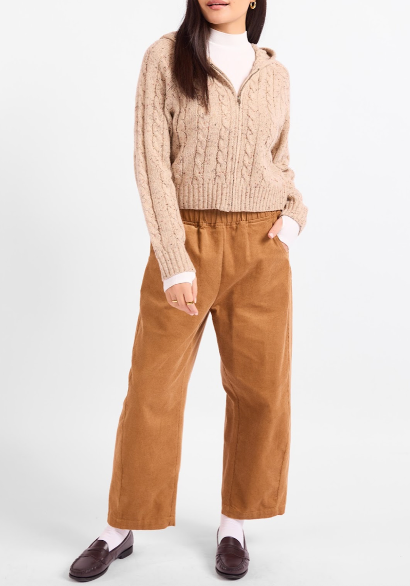 Effortless Zip Up Sweater