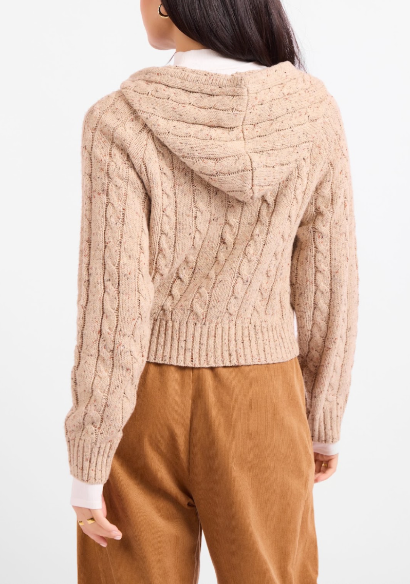 Effortless Zip Up Sweater