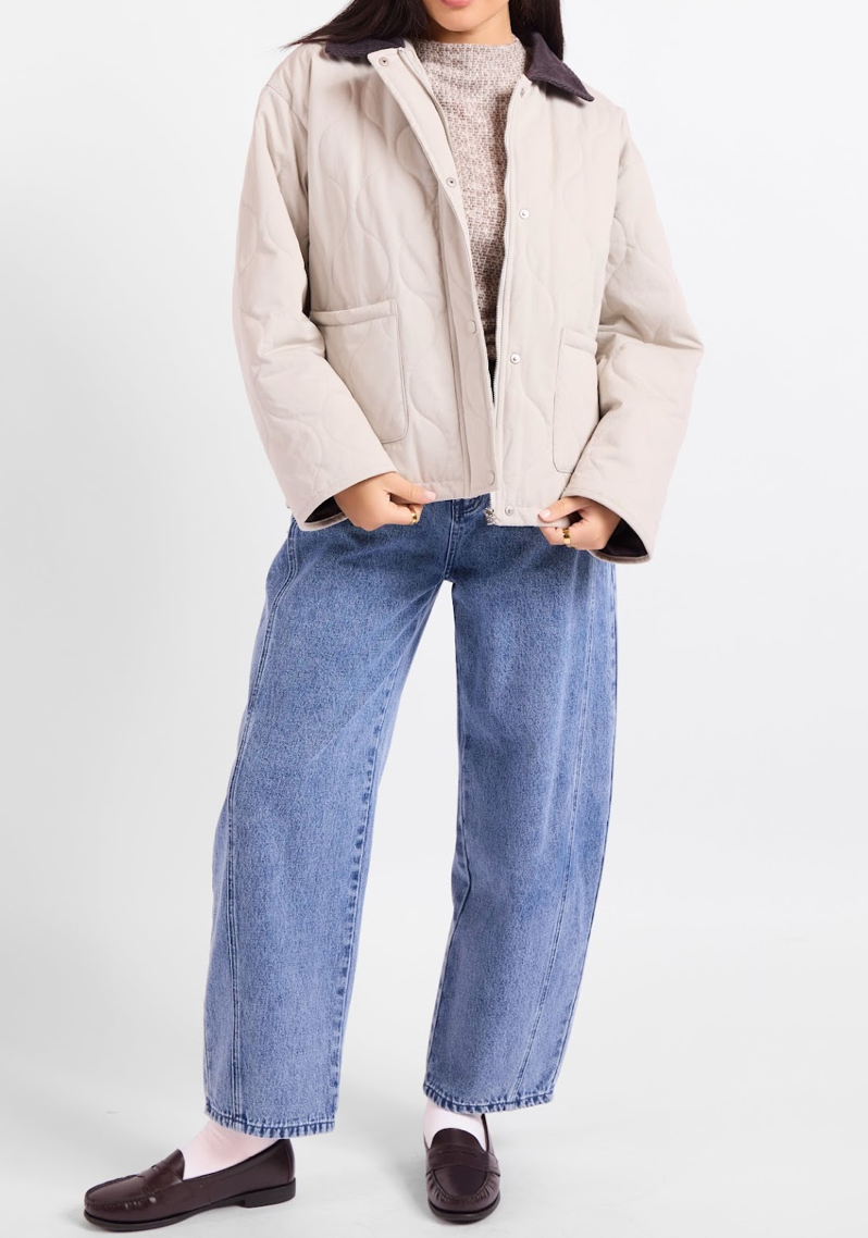 Chloe Quilted Barn Jacket