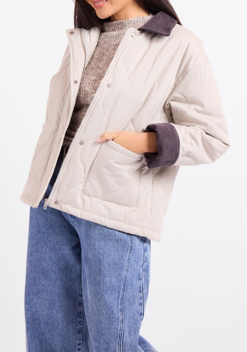 Chloe Quilted Barn Jacket