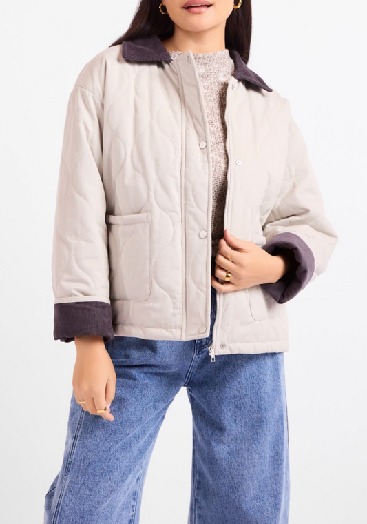 Chloe Quilted Barn Jacket